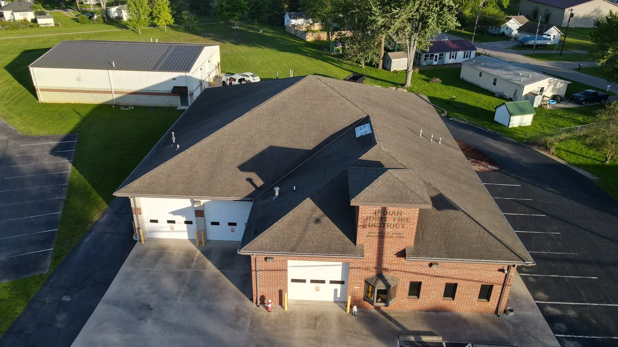 Commercial roofing project in Logan County, Ohio