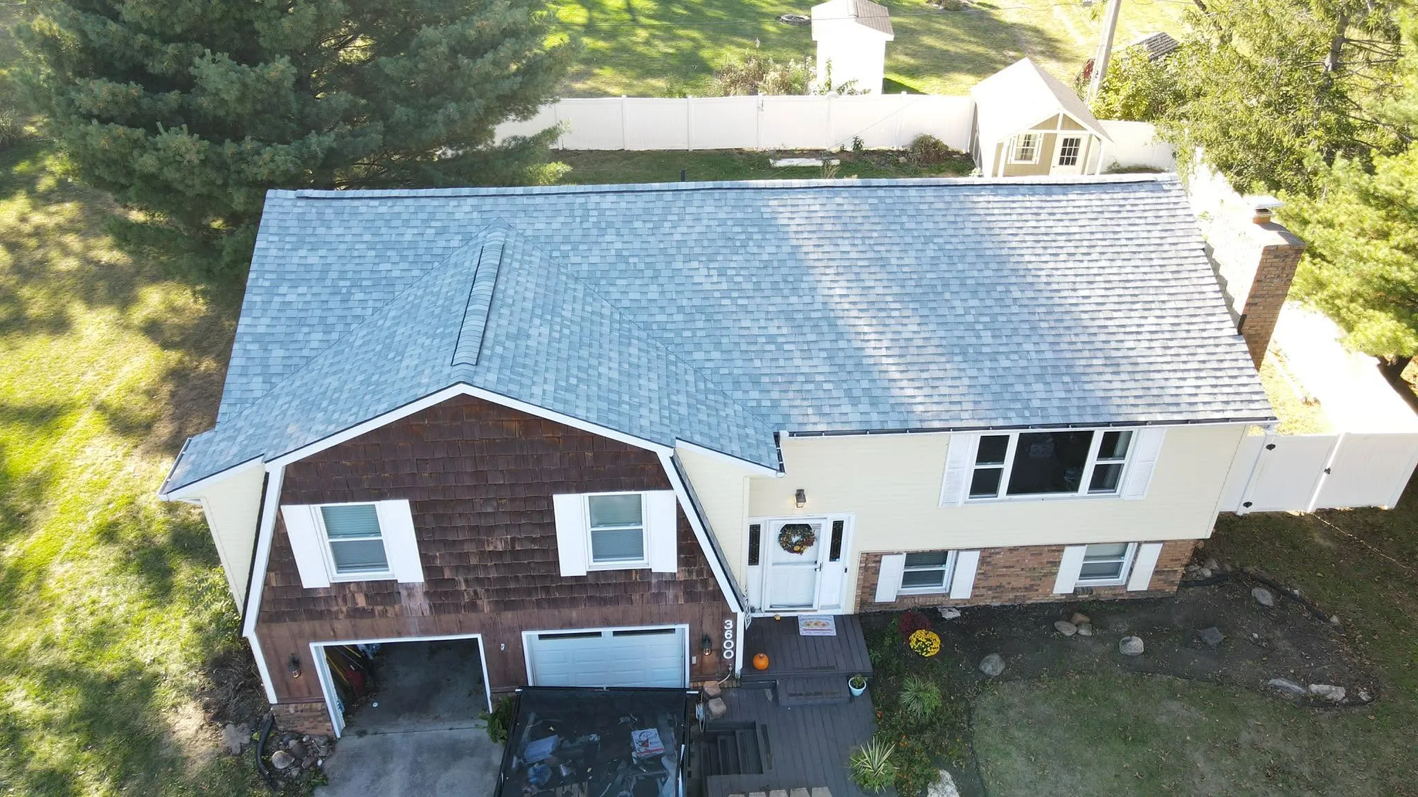 New architectural shingle roof in Logan County, Ohio