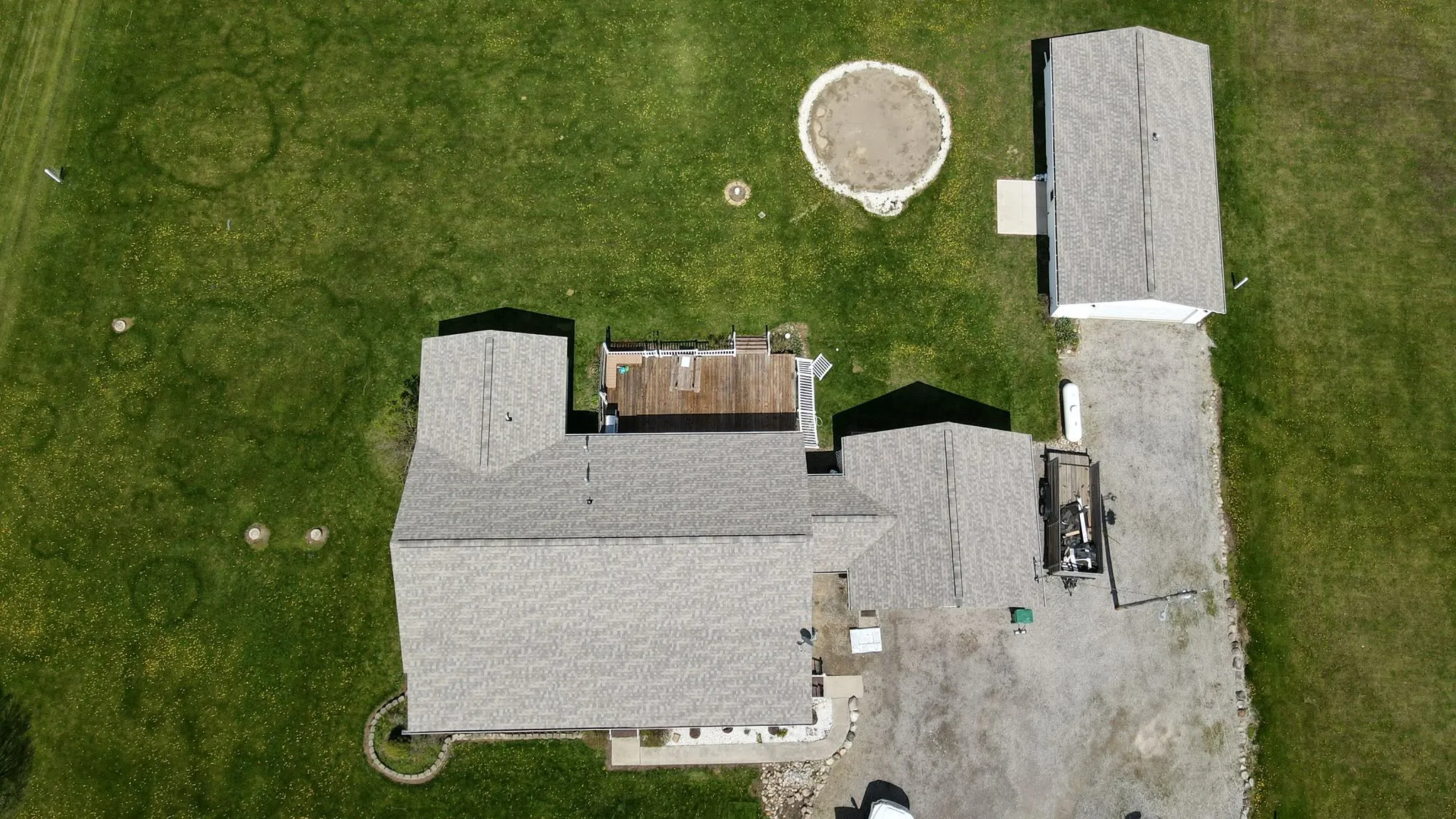 New architectural shingle roof in Logan County, Ohio
