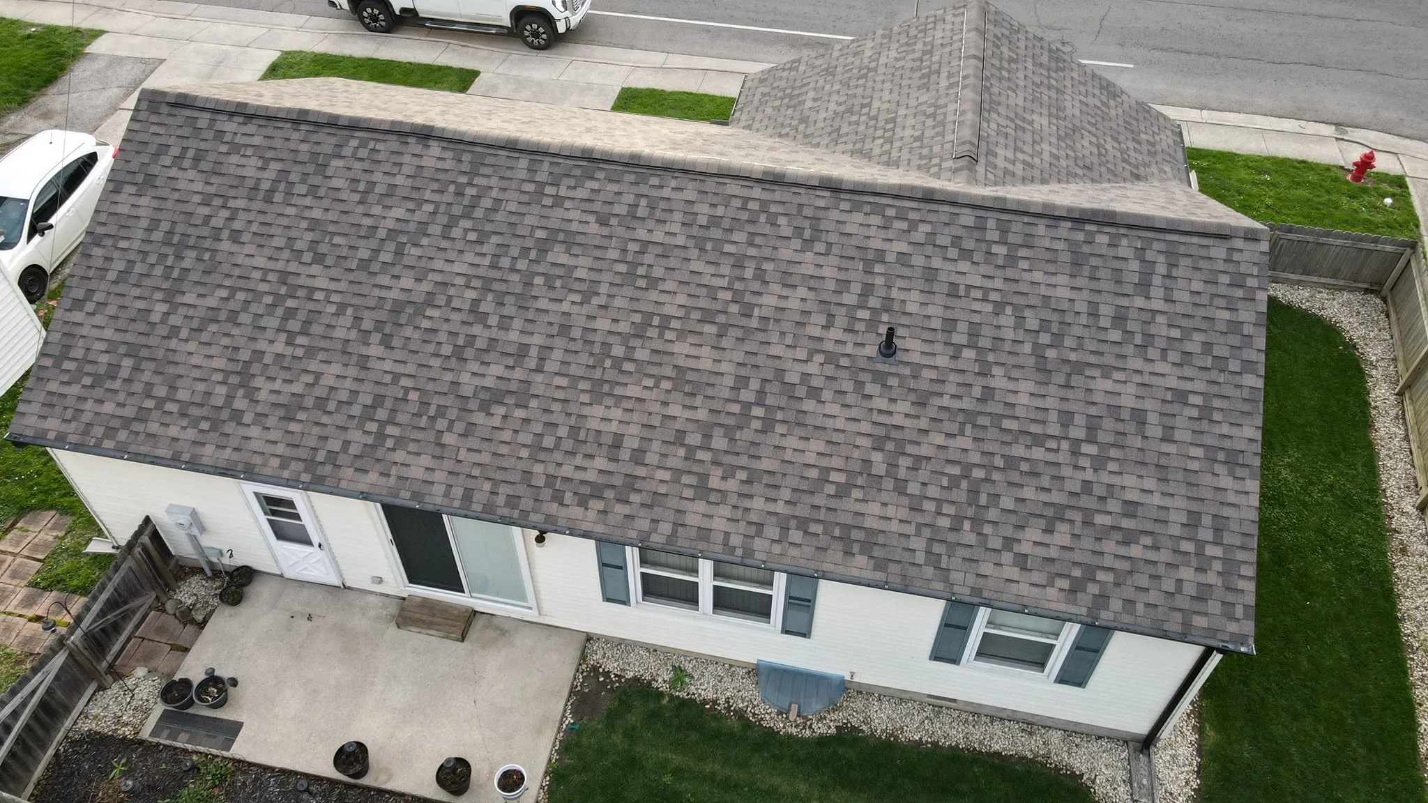 New architectural shingle roof in Logan County, Ohio