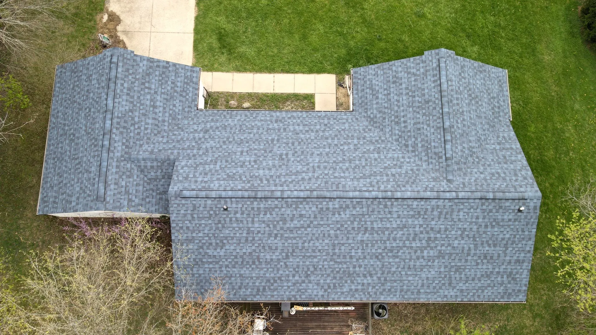 New architectural shingle roof in Logan County, Ohio