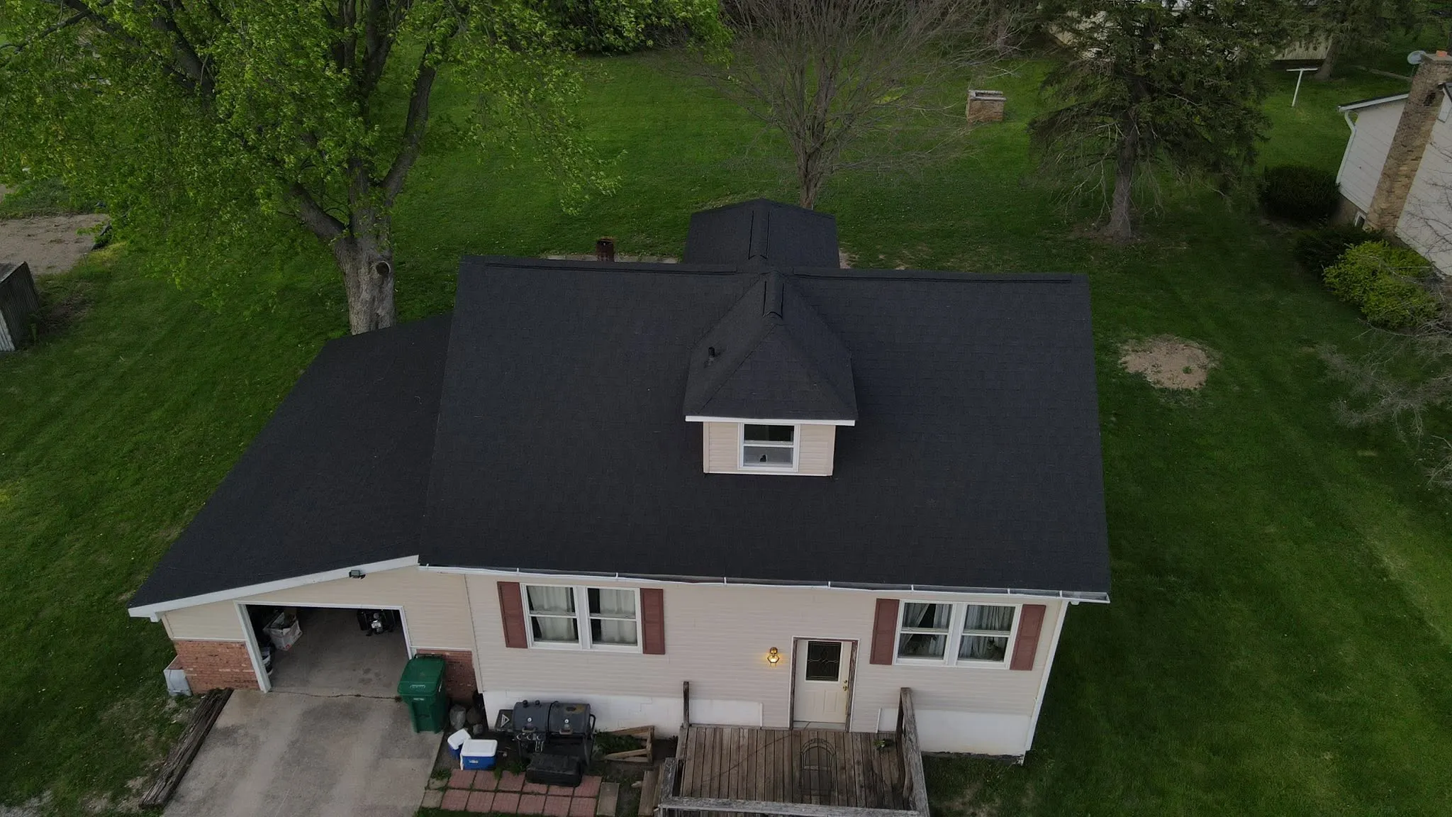 New architectural shingle roof in Logan County, Ohio