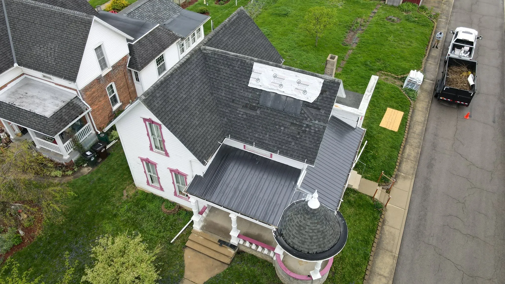New architectural shingle roof in Logan County, Ohio