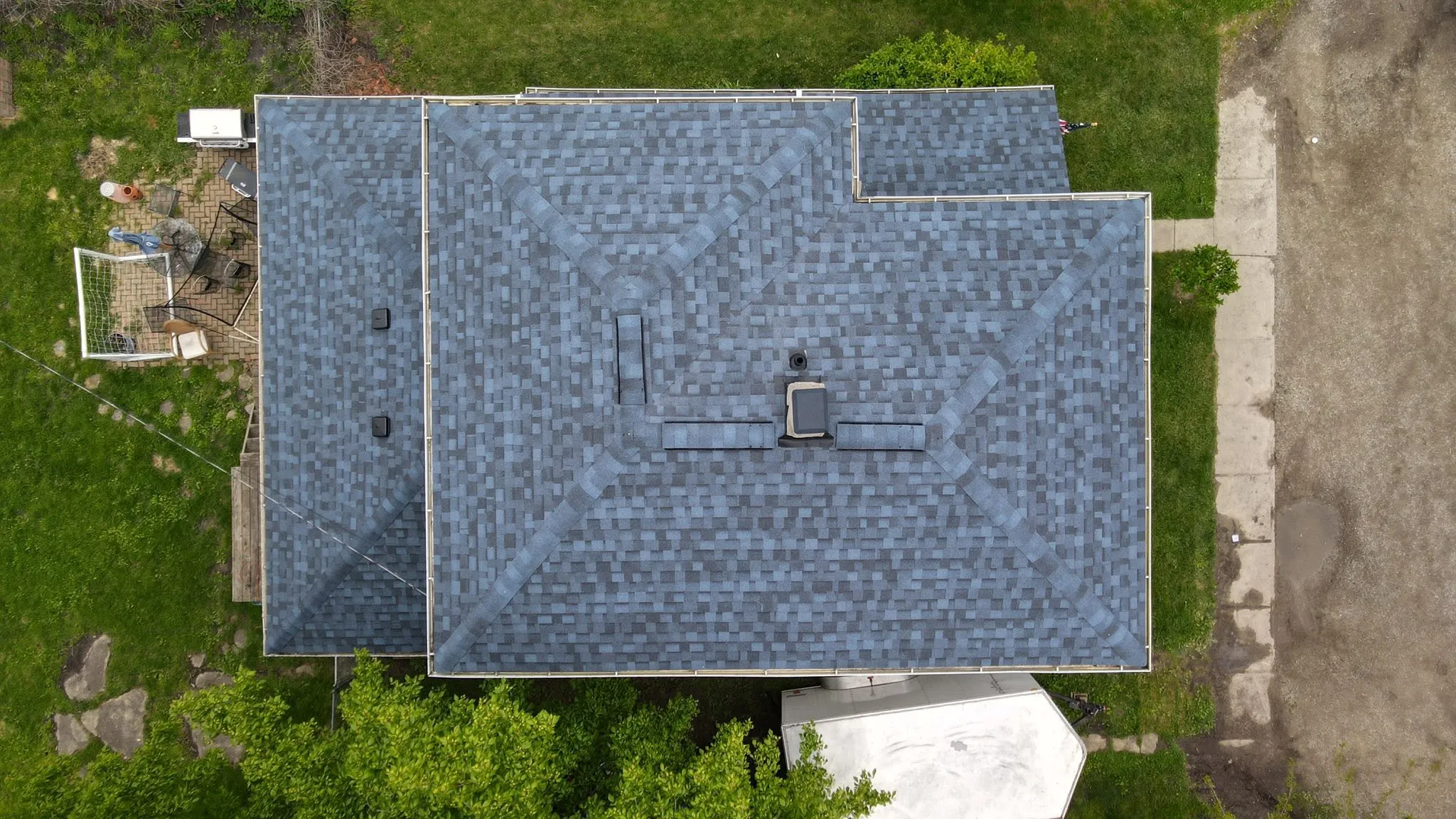 New architectural shingle roof in Logan County, Ohio