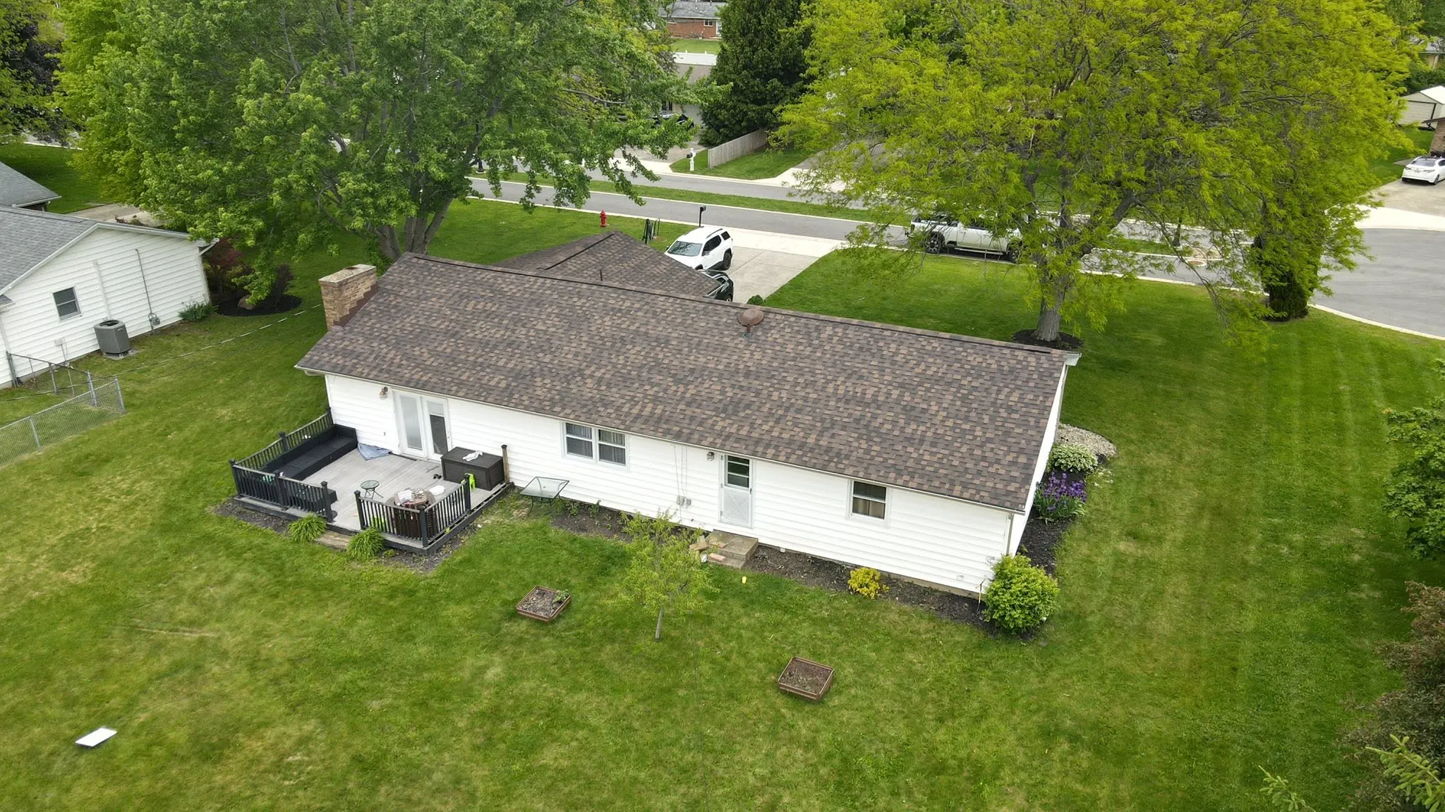 New architectural shingle roof in Logan County, Ohio