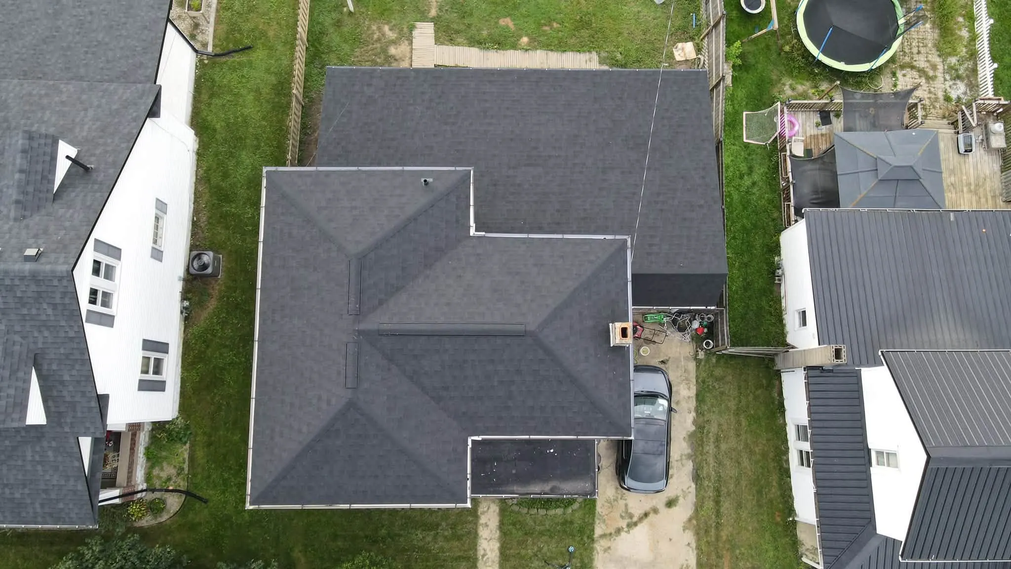 New architectural shingle roof in Logan County, Ohio