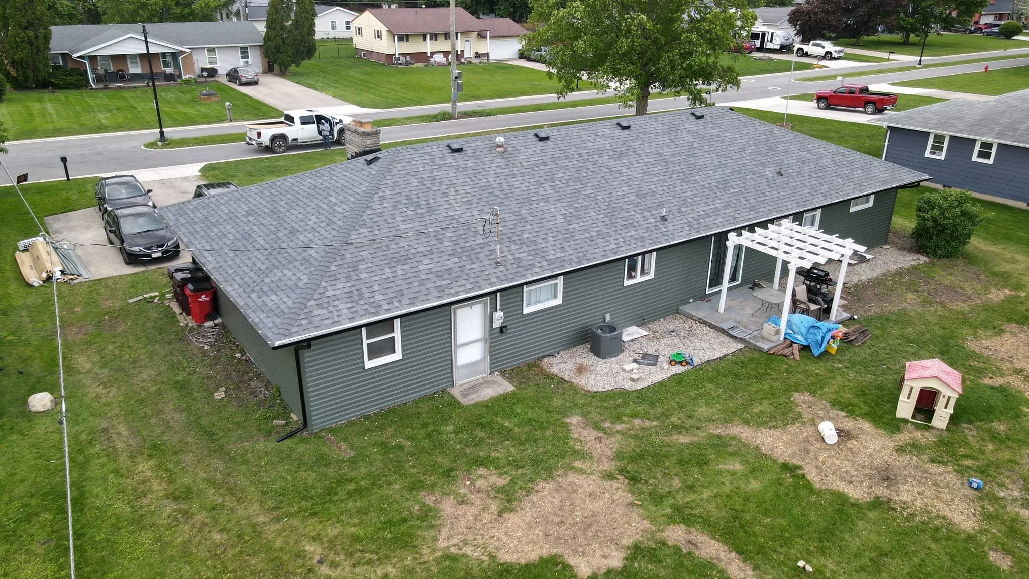 New siding installation in Logan County, Ohio